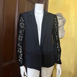 DREW Blazer with lace back and sleeves size L